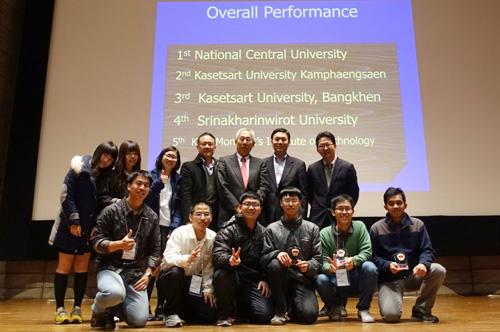 NCU won the championship of 2016 Asia Bridge Competition held by Tokyo Institute of Technology. The photo is from Department of Civil Engineering.