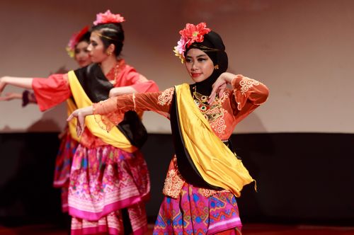 The PPI NCU-Taiwan celebrated the “Indonesian Cultural Day” to displaying the diversity of Indonesian culture. Photo by Hsieh Cheng-en.