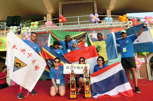 NCU’s IESD Program wins two Trophies at Taiwan’s TICA Cup Athletic Competition TAINAN. Photo Provided by IESD 