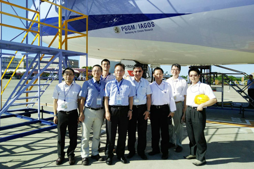 建構溫室氣體觀測平台　台灣第二架氣候觀測飛機順利首航