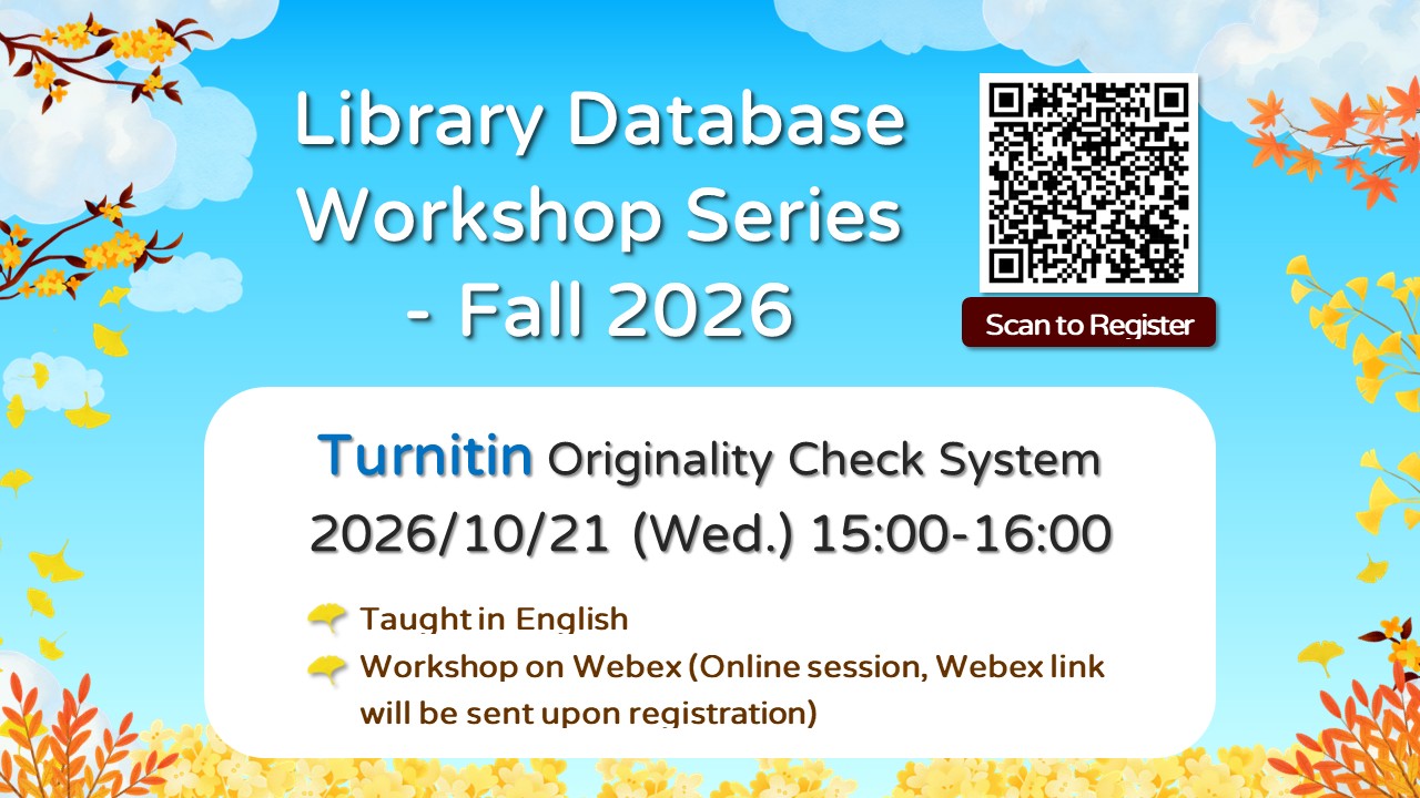 Turnitin Online Workshop