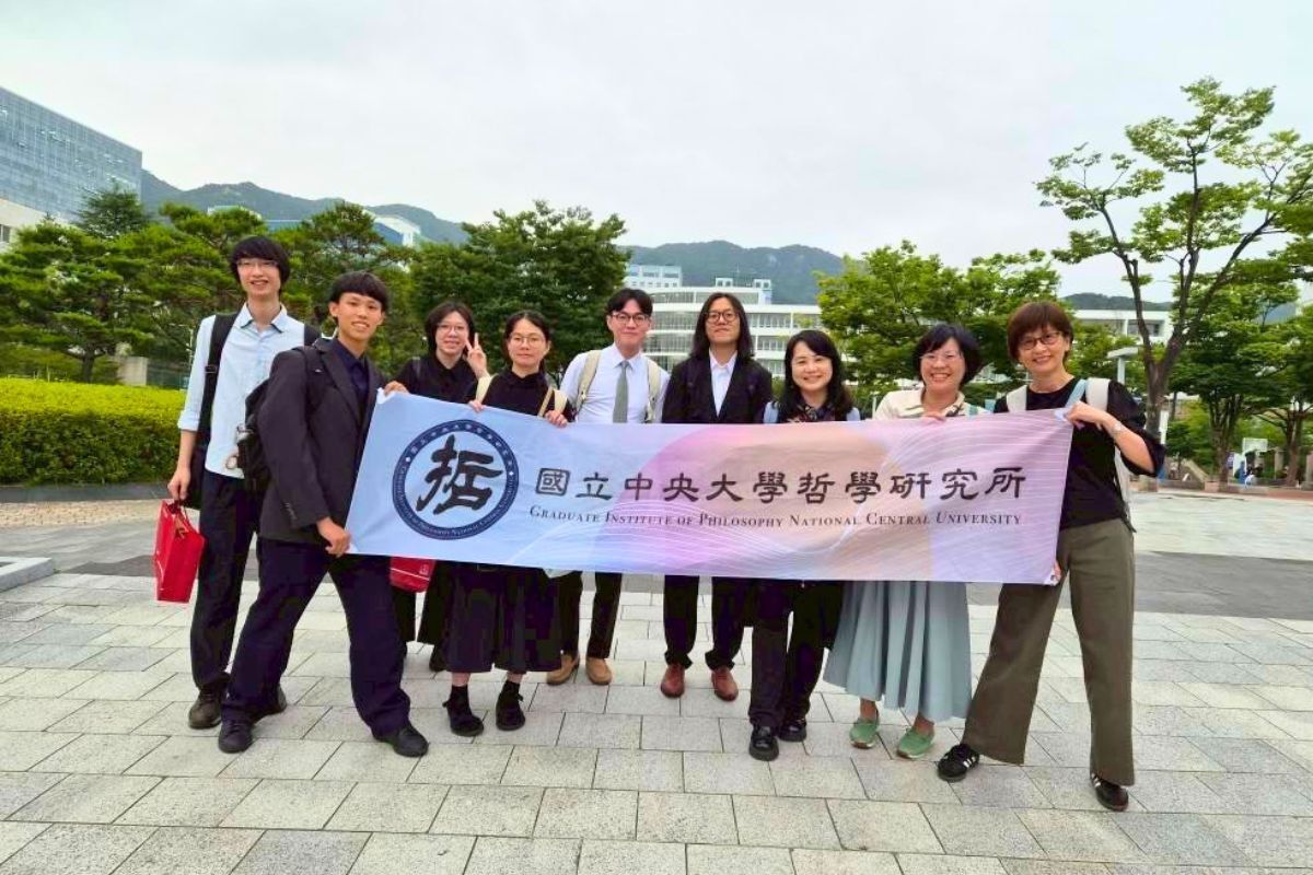中大哲研所6月25日至27日赴韓國釜山國立大學（Pusan National University）進行學術交流。照片哲研所提供。