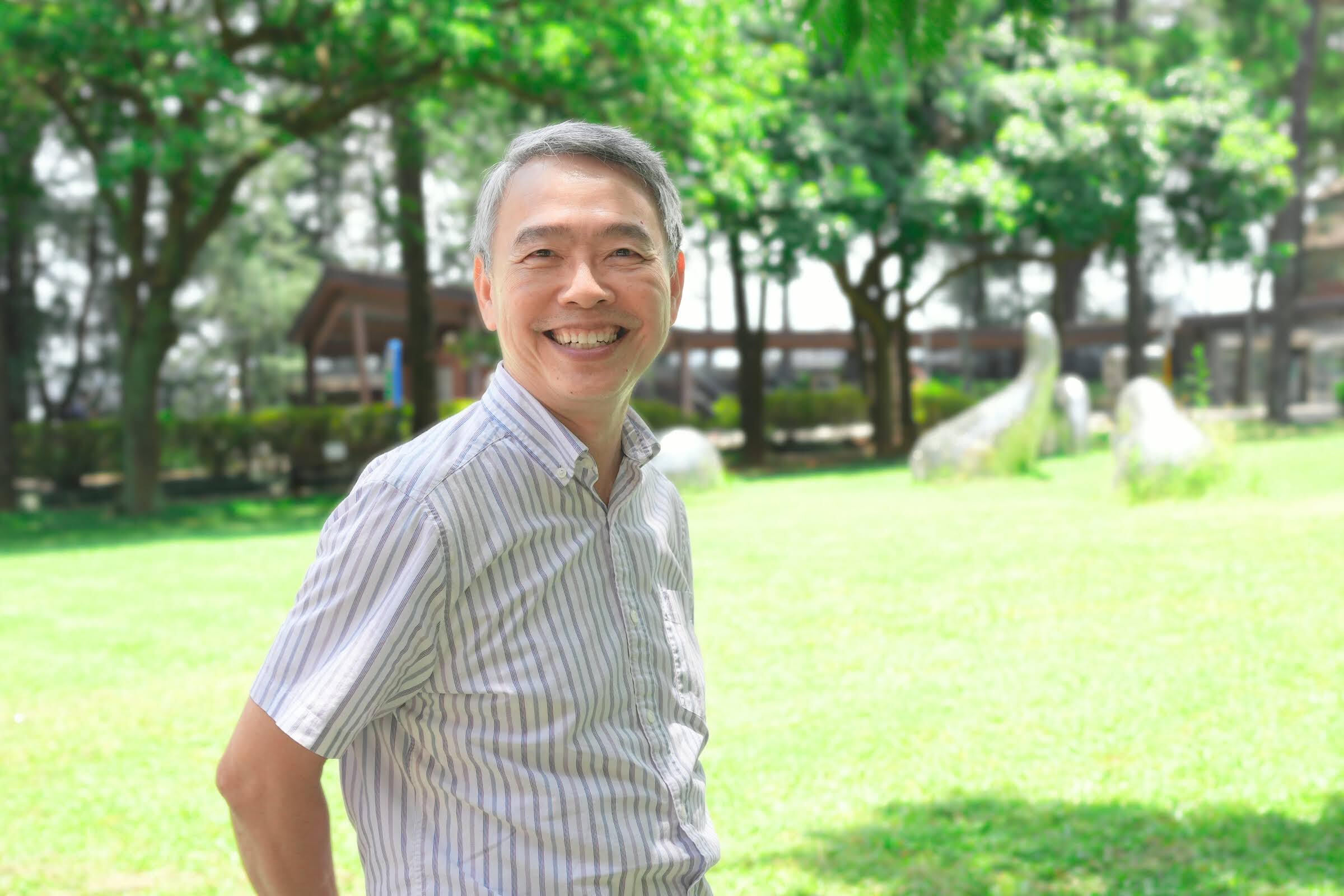 對教學充滿熱情的中央大學數學系教授兼總教學中心主任單維彰，榮獲敎育部115年「師鐸獎」肯定。蔡沛倫攝